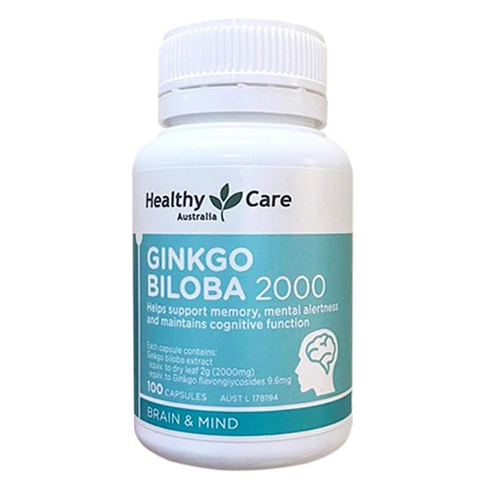 Bổ não Ginkgo Biloba 2000mg