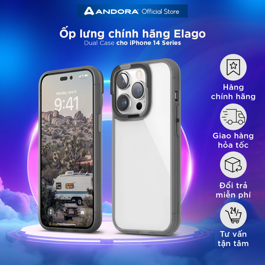 Ốp lưng elago Dual Case cho IPhone 14 Series