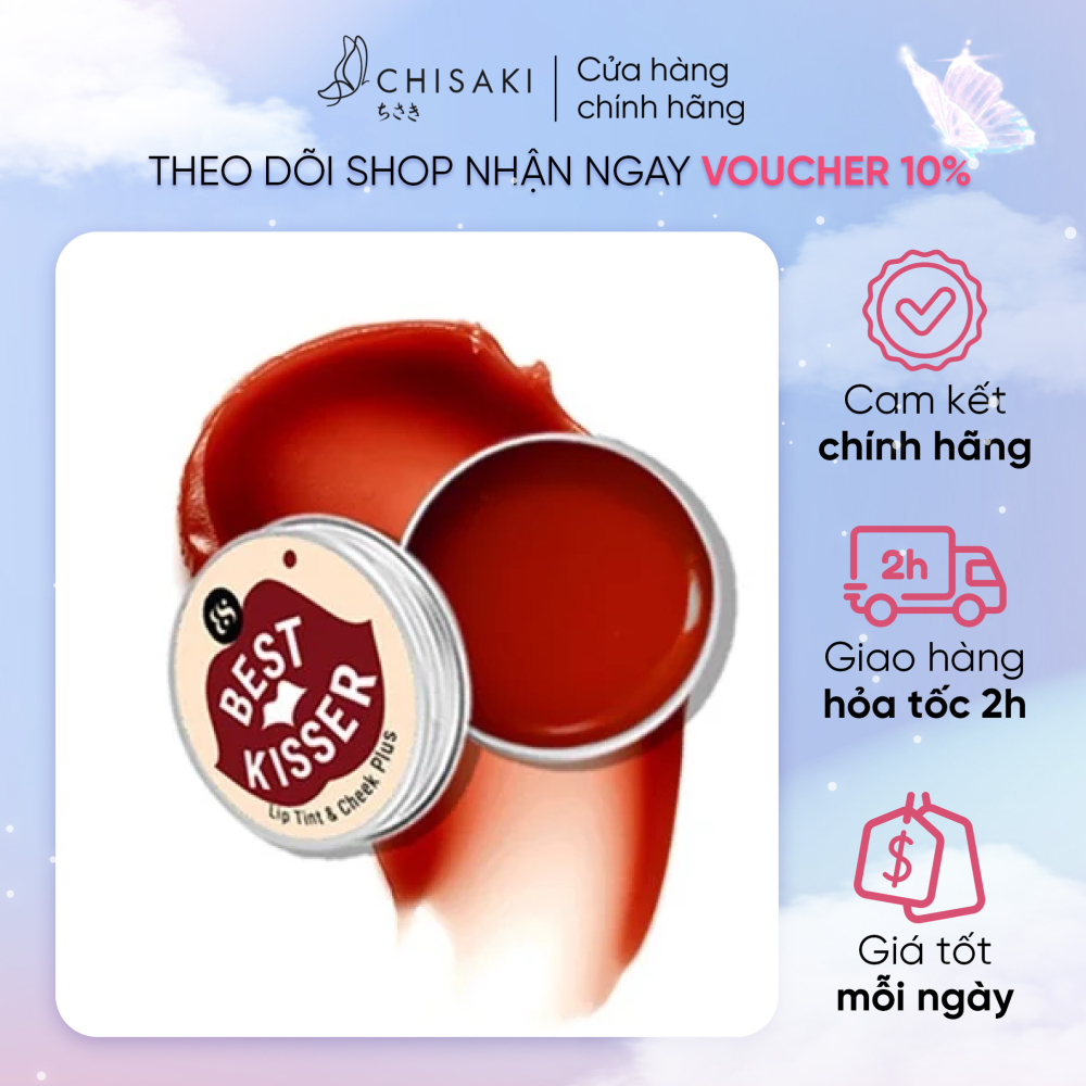 Son Dưỡng Có Màu Cho Môi & Má BareSoul BEST KISSER 10g