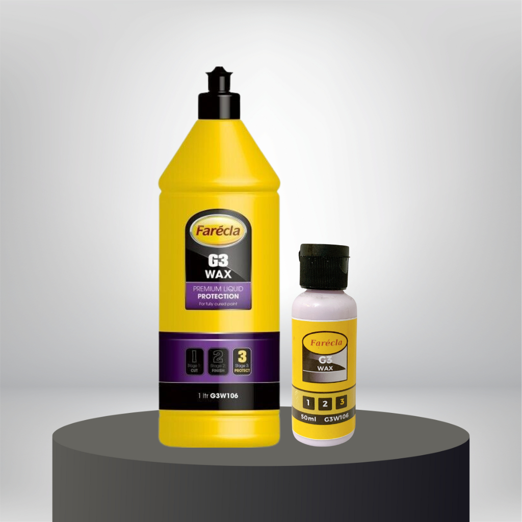 Lơ đánh bóng, Dung Dịch Đánh Bóng 3 Bước Farecla cho Epoxy resin và Ôtô Chuyên Dụng - Chiết Lẻ 50ml