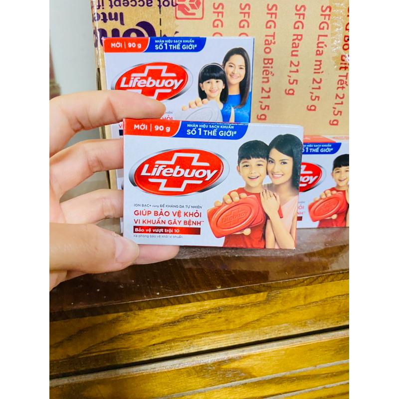 Xà Phòng Tắm Lifebuoy Bánh 90g