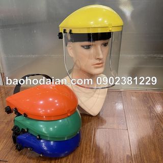 Mặt nạ mài cắt, mặt nạ che mặt phát cỏ Blue Eagle B1 kèm kính che FC45
