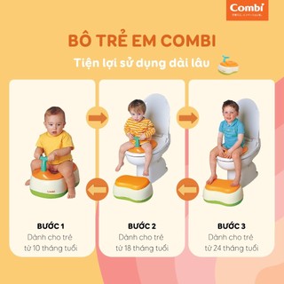 Combi Nắp ngồi bô trẻ em Combi
