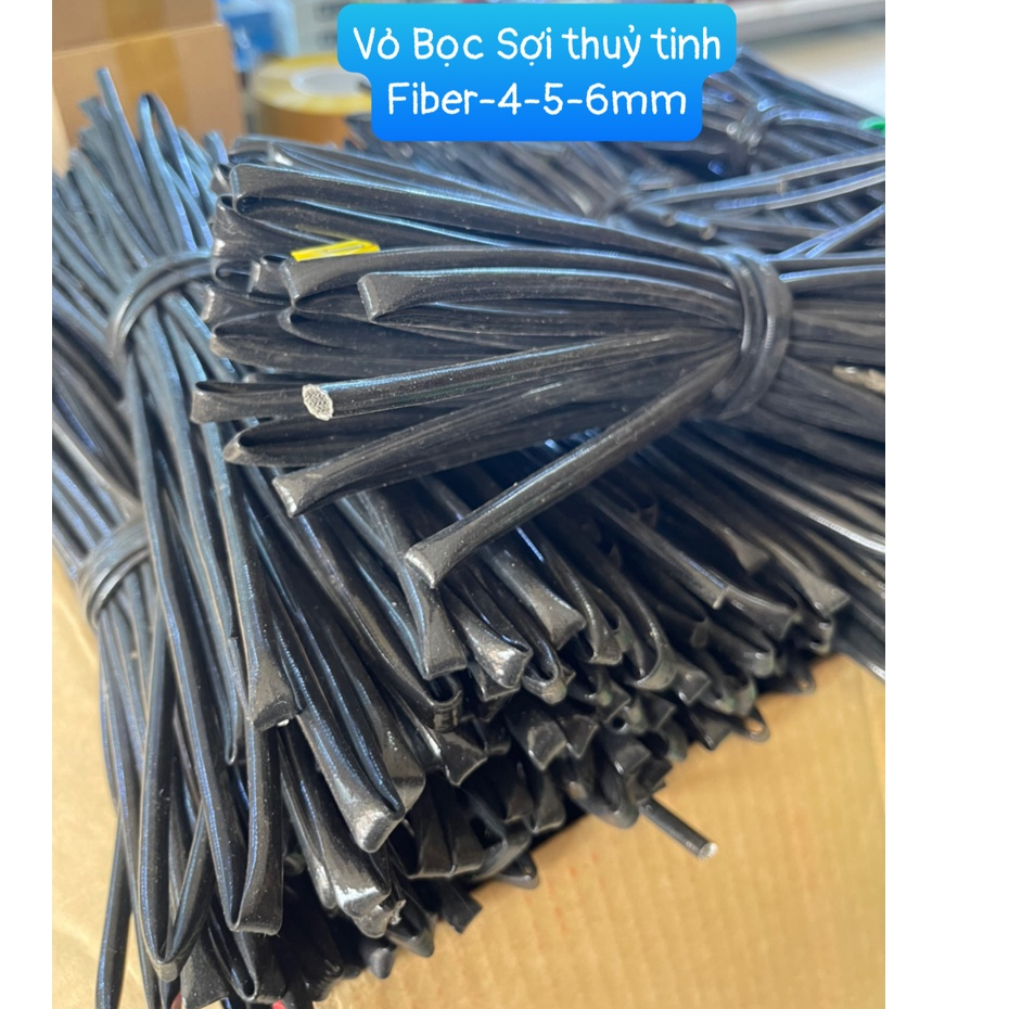 Ống Fiber_ống luồn dây điện chống cháy sợi thủy tinh 2mm 3mm 4mm 5mm 6mm