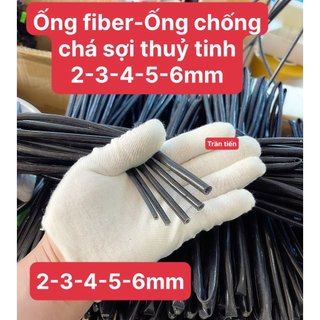 Ống Fiber_ống luồn dây điện chống cháy sợi thủy tinh 2mm 3mm 4mm 5mm 6mm