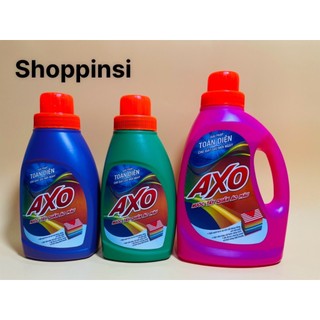 Nước Tẩy Quần Áo Màu AXO 400ml/800ml màu ngân nhiên