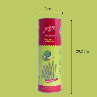 BÁNH XỐP ỐNG QUẾ  LON 90G