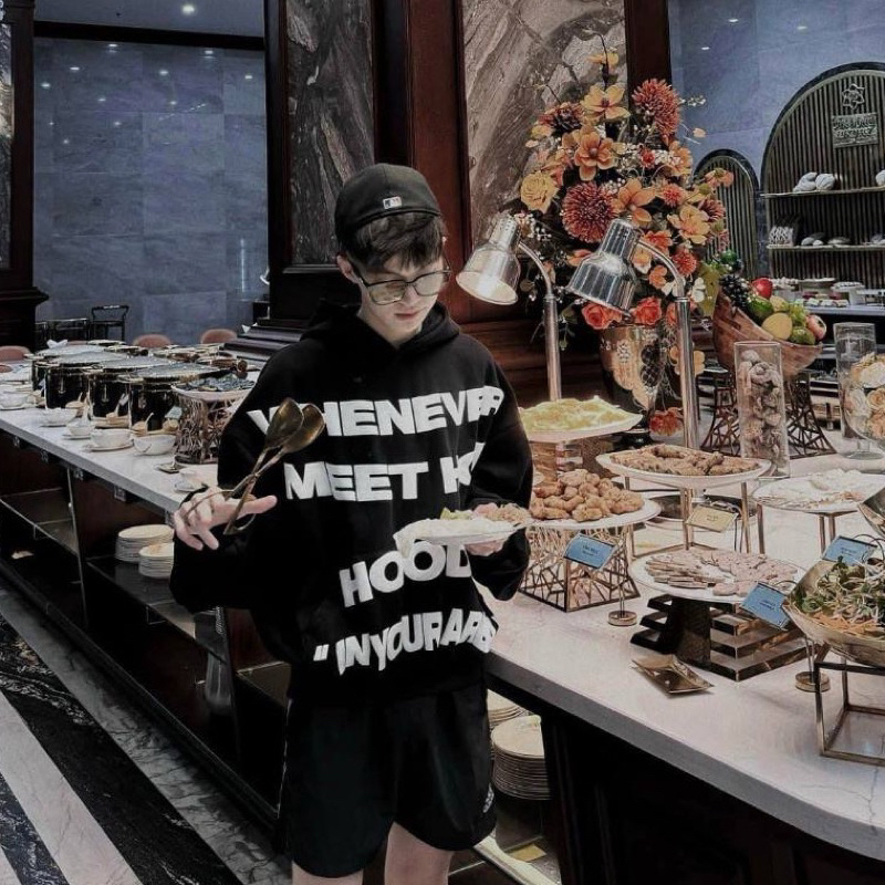 Áo Hoodie WHENEVER cao cấp siêu dày dặn 100% cotton, siêu ấm, áo nỉ nam nữ Unisex dễ phối đồ