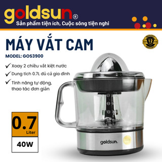 Máy vắt cam Goldsun GOS3900 Dung tích 0.7L xoay 2 chiều tối ưu lượng nước ép