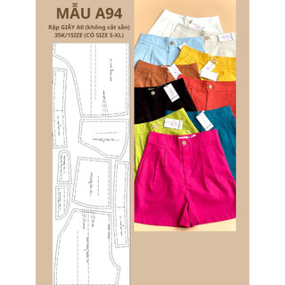 Rập giấy a0 quần a94