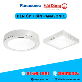 Đèn Ốp Trần Panasonic - Đèn LED ốp trần phòng khách, phòng ngủ, ban công