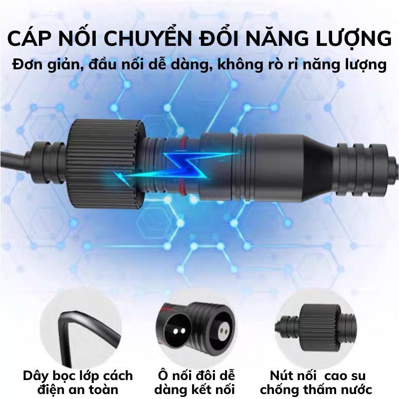 Đèn Năng Lượng Mặt Trời 1250W Wasabi Cảm Biến Điều Khiển Từ Xa