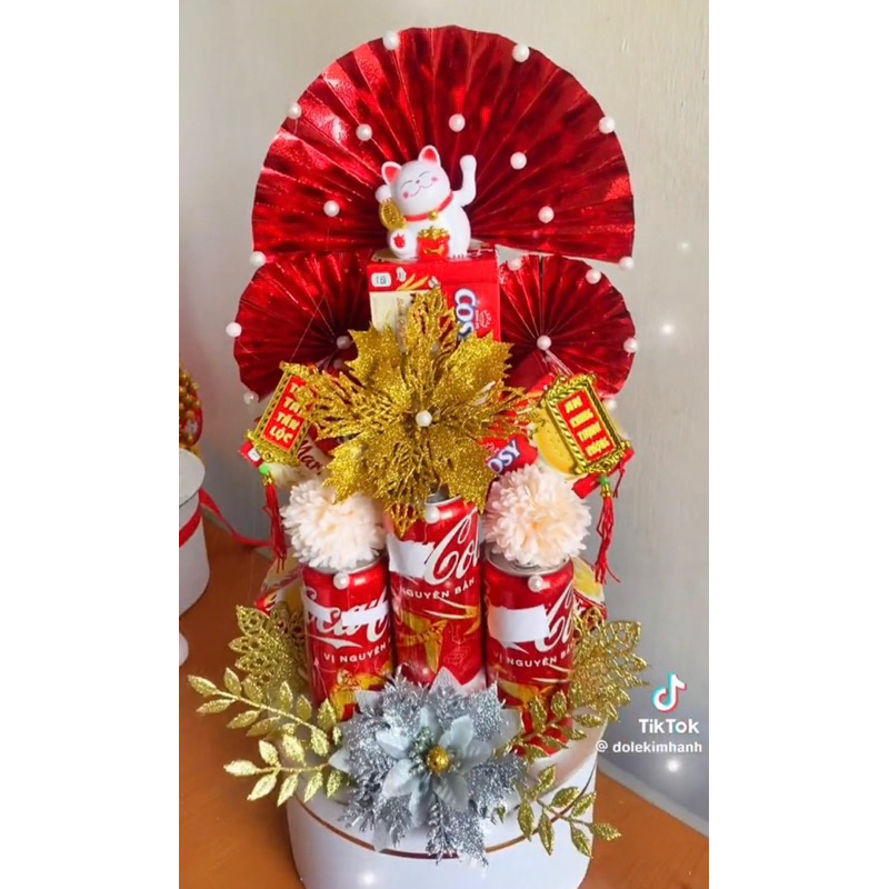 Tháp lễ tết,tháp bánh kẹo tết,tháp nước ngọt ,trang trí bánh kẹo tết để bàn thờ
