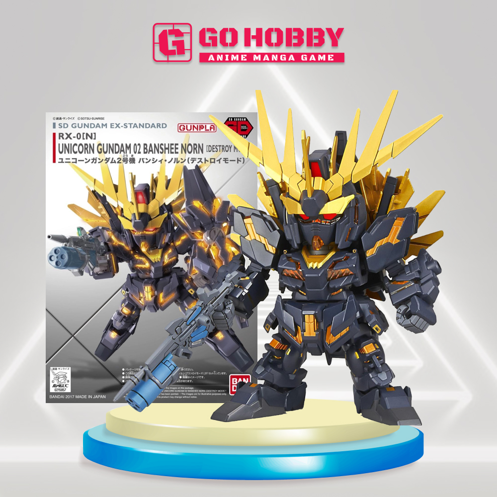 Gunpla | SD Ex-Standard Unicorn Gundam 02 Banshee Norn   | Đồ chơi mô hình lắp ráp