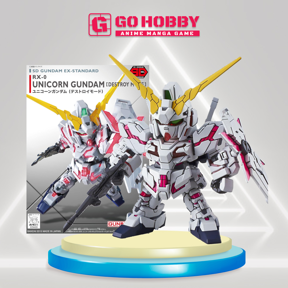 Gunpla | SD Ex-Standard Unicorn Gundam   | Đồ chơi mô hình lắp ráp