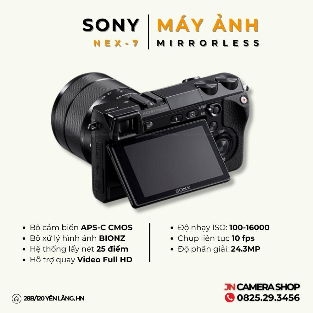 Máy ảnh Mirrorless SONY NEX-7 + Lens Kit