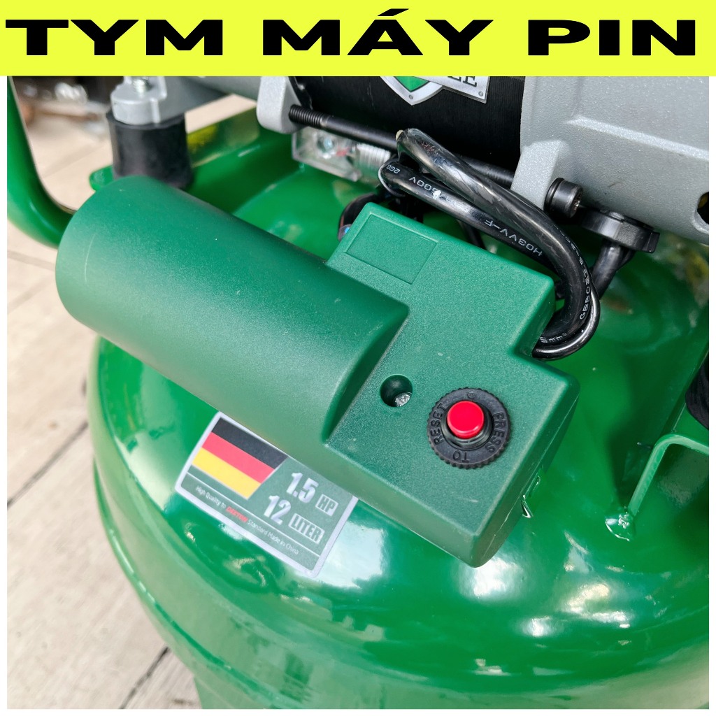 Máy Nén Khí Không Dầu Dekton DK-AC2912SW 12 lít  – TYM MÁY PIN