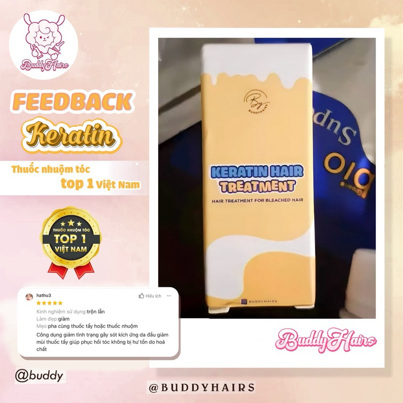 Tinh chất phục hồi khô xơ dành cho tóc tẩy, keratin hair dành riêng cho tẩy