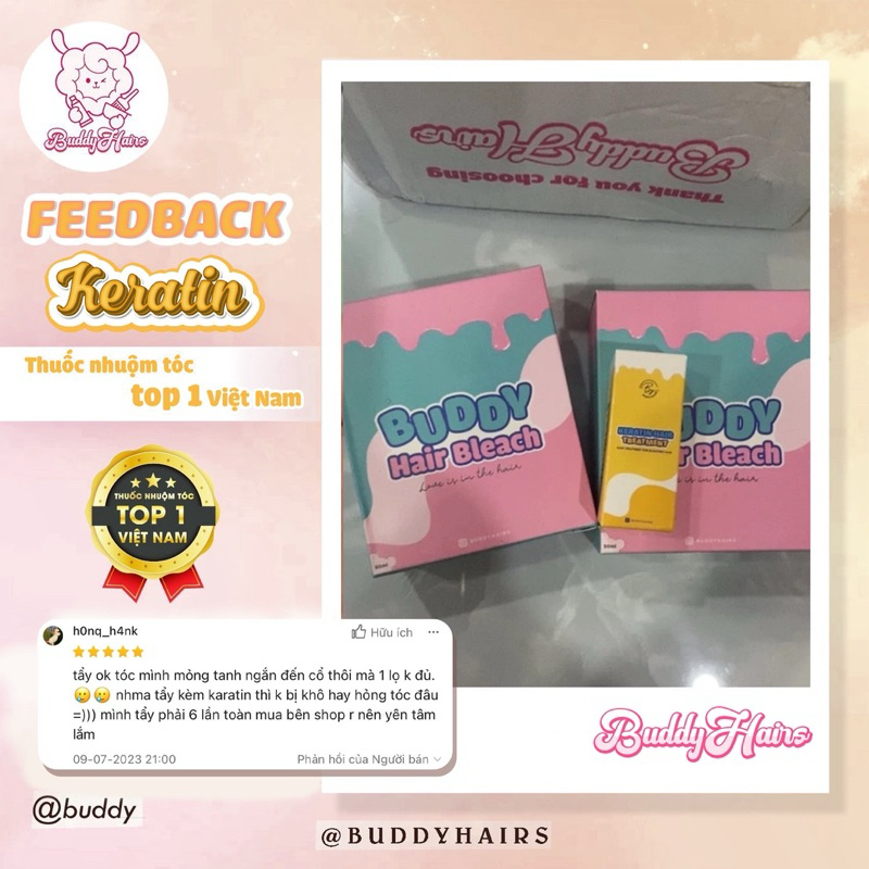 Tinh chất phục hồi khô xơ dành cho tóc tẩy, keratin hair dành riêng cho tẩy