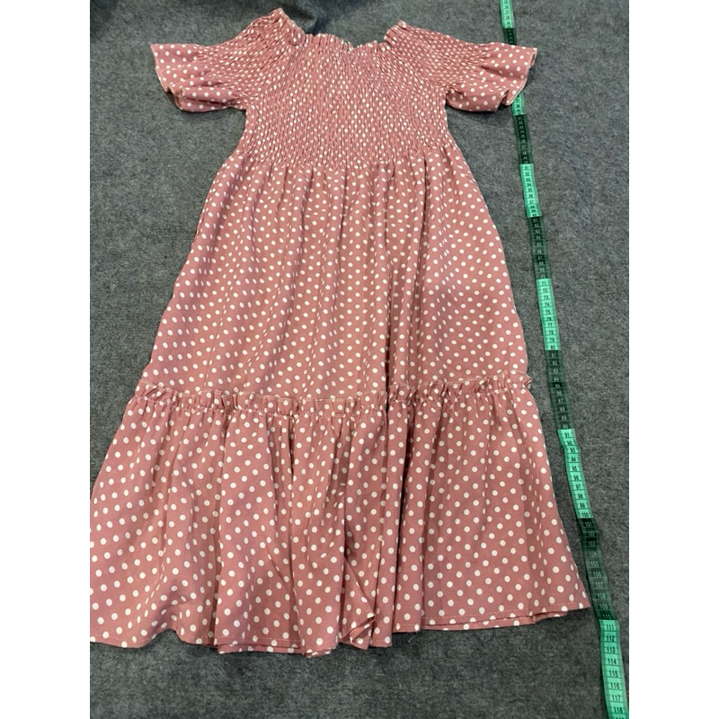 đầm chấm bi dưới 60kg