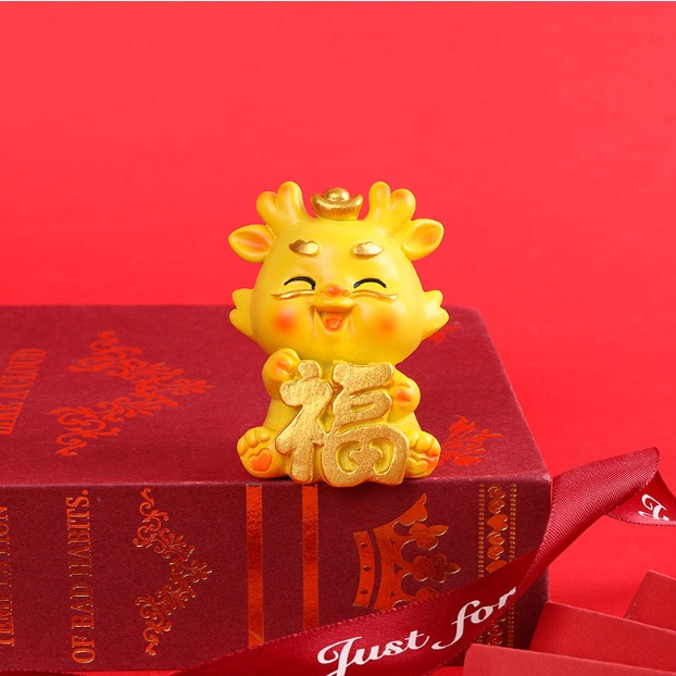 Tượng Rồng May Mắn