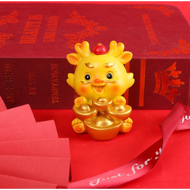 Tượng Rồng May Mắn