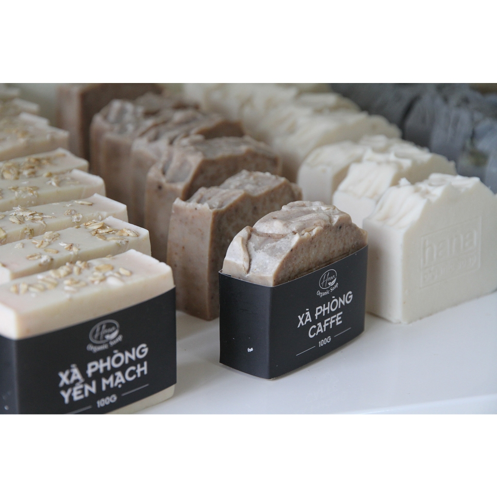 Xà Phòng Tắm HANA ORGANIC - Xà Phòng Thiên Nhiên Giúp Nhân Đôi Tác Dụng Dưỡng Da Mang Lại Làn Da Mềm Mại Sau Sử Dụng