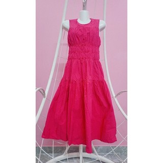 💓Đầm Nữ Hồng Tím Thiết Kế, Váy Nữ Dáng Maxi Vải Dày Chắc Tay, Thanh Lịch Thời Trang Size Dưới 59kg💓