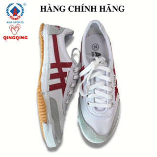  Giày ba ta ASIA đế kếp mũi da đá bóng chạy bộ kéo co đánh cầu lông hàng chuẩn sị 