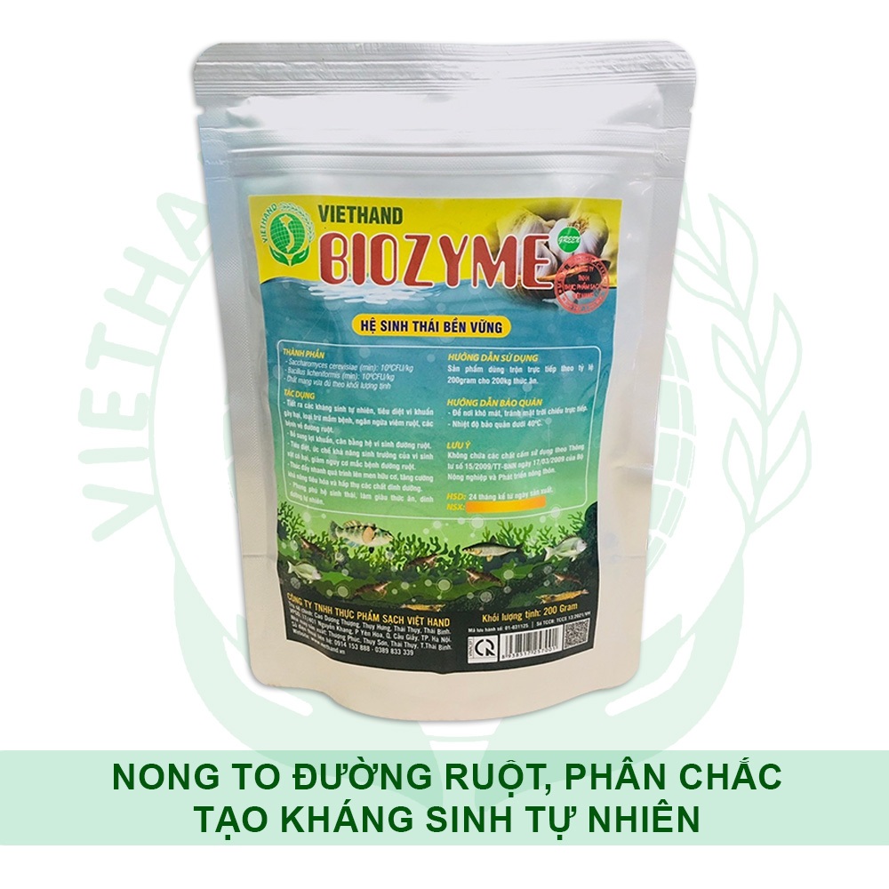 BIOZYME GREEN VIETHAND dạng gói 200g