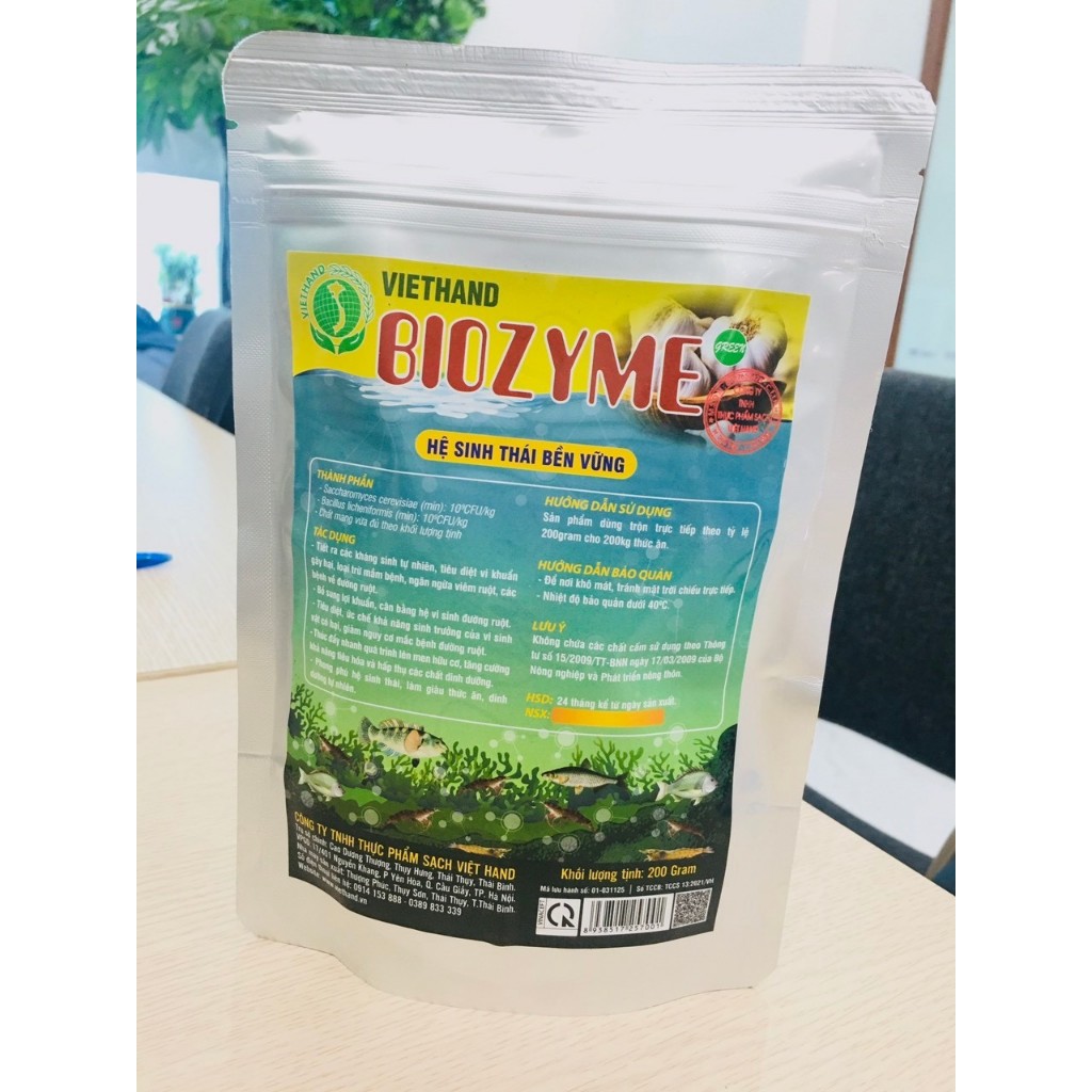 BIOZYME GREEN VIETHAND dạng gói 200g