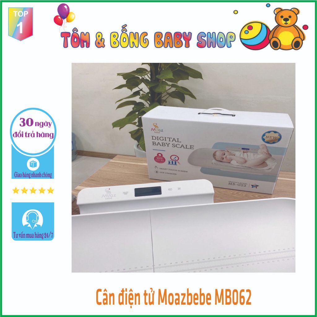Cân điện tử em bé Moazbebe mb062 - TB4150