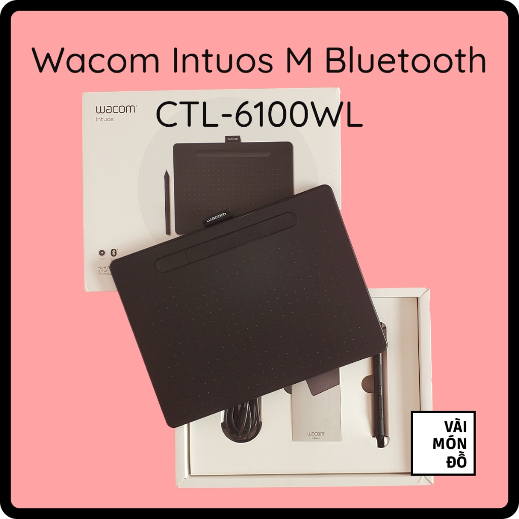 Bảng vẽ điện tử Wacom Intuos M Bluetooth, Wacom CTL-6100WL