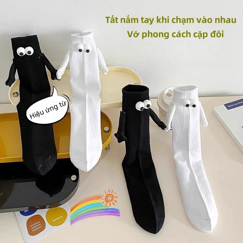 Tất hoạt hình dễ thương mới, được làm bằng vải cotton cao cấp, mềm mại và thoải mái, dễ phối đồ