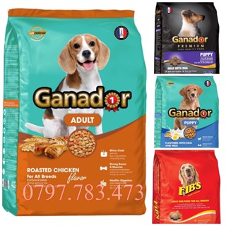 [HỎA TỐC] Thức Ăn Hạt Khô Ganador FIB'S Đồ Ăn Cho Chó Lớn và Chó Nhỏ 400g