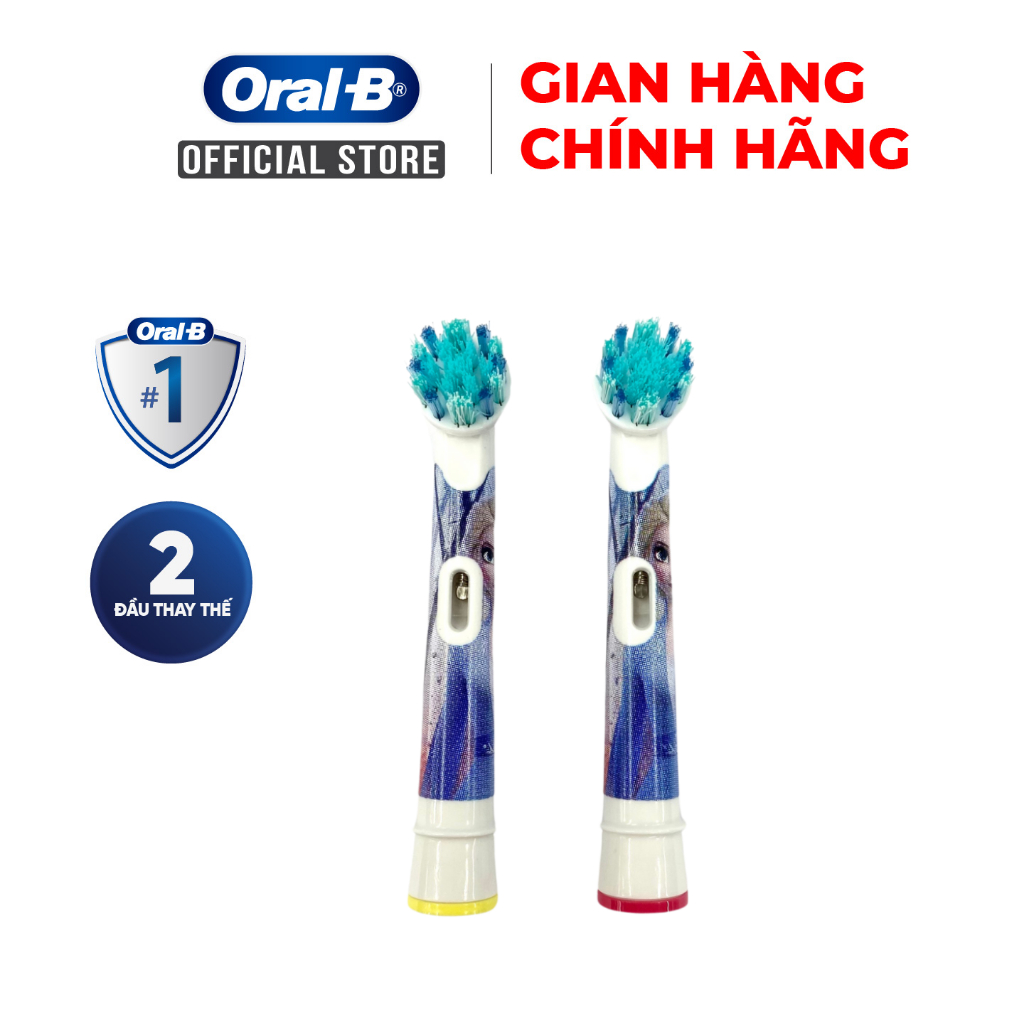 Đầu bàn chải Oral-B Pro D100 Disney Frozen-Hàng chính hãng