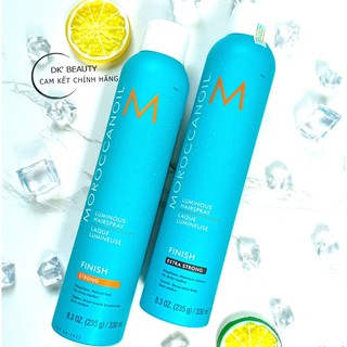 Xịt Gôm Moroccanoil Tạo Kiểu Xịt Bóng Giữ Nếp Mạnh, Siêu Mạnh - Luminous Hairspray