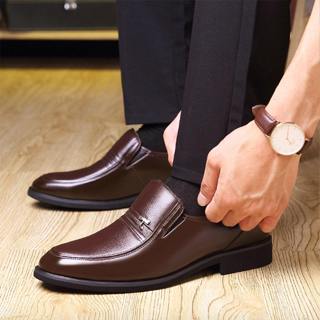  Giày Lười Nam Giày Da Cao Cấp Đẹp - Bền - Lót Êm Đế Cao Su Siêu Bền Bảo Hành 12 Tháng Giày Da Nam Volo V03 - FullBox 