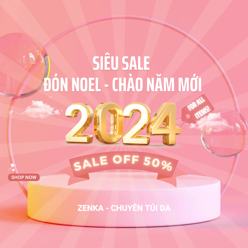 Ví cầm tay nữ Zenka sang trọng thanh lịch_ZVN01