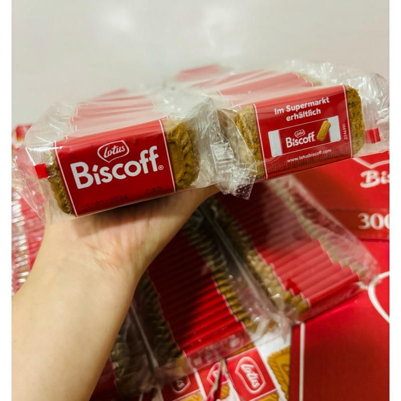 Bánh quy Lotus Biscoff thơm giòn vị quế