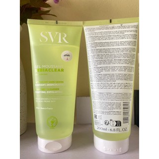Gel rửa mặt cho da dầu SVR Sebiaclear