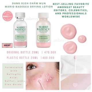 CHẤM MỤN MARIO Badescu Drying Lotion 29ML sus