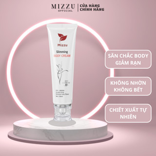 Kem tan mỡ bụng Body Slimming 3D MIZZU chiết xuất quế gừng 150g