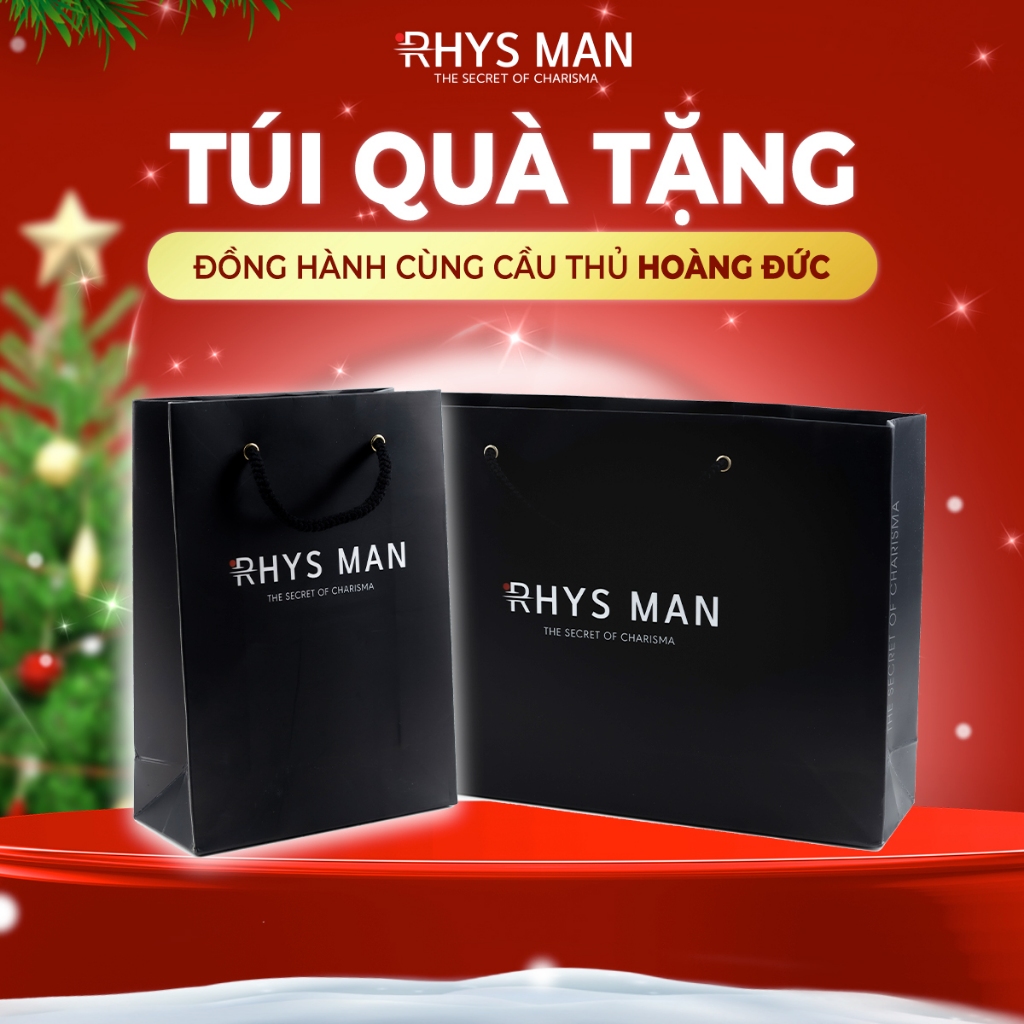 Túi Quà Tặng Rhys Man Màu Đen Sang Trọng