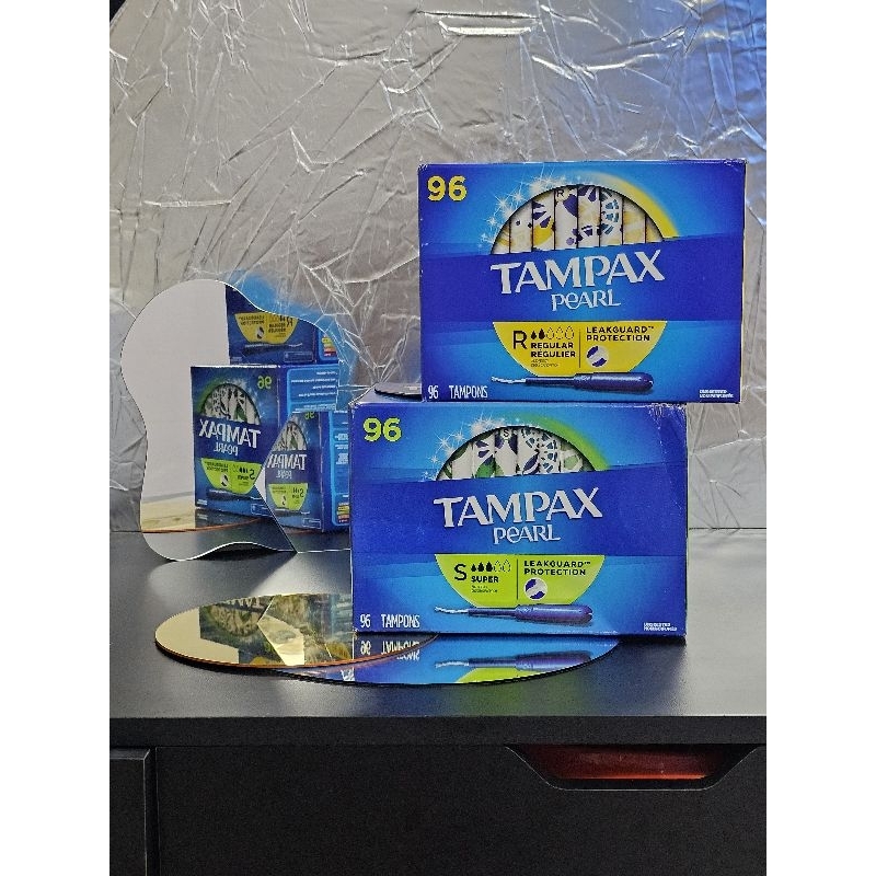 băng vệ sinh dạng ống tampax pearl super regular 96 ống
