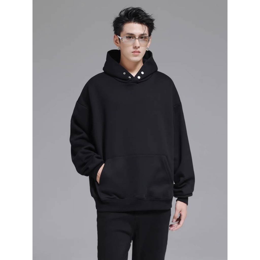 Áo Hoodie Nỉ bông BẤM CÚC HOGOTO CLUB , áo hoodie nam nữ nỉ bông cotton