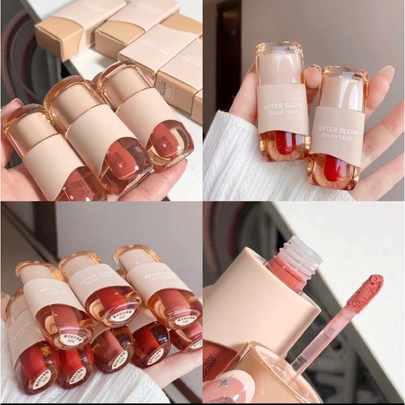 Son Kem Lì Nhung Đất Sét GOGO TALES AFTER GLOW Mịn Lì Như Nhung❤️