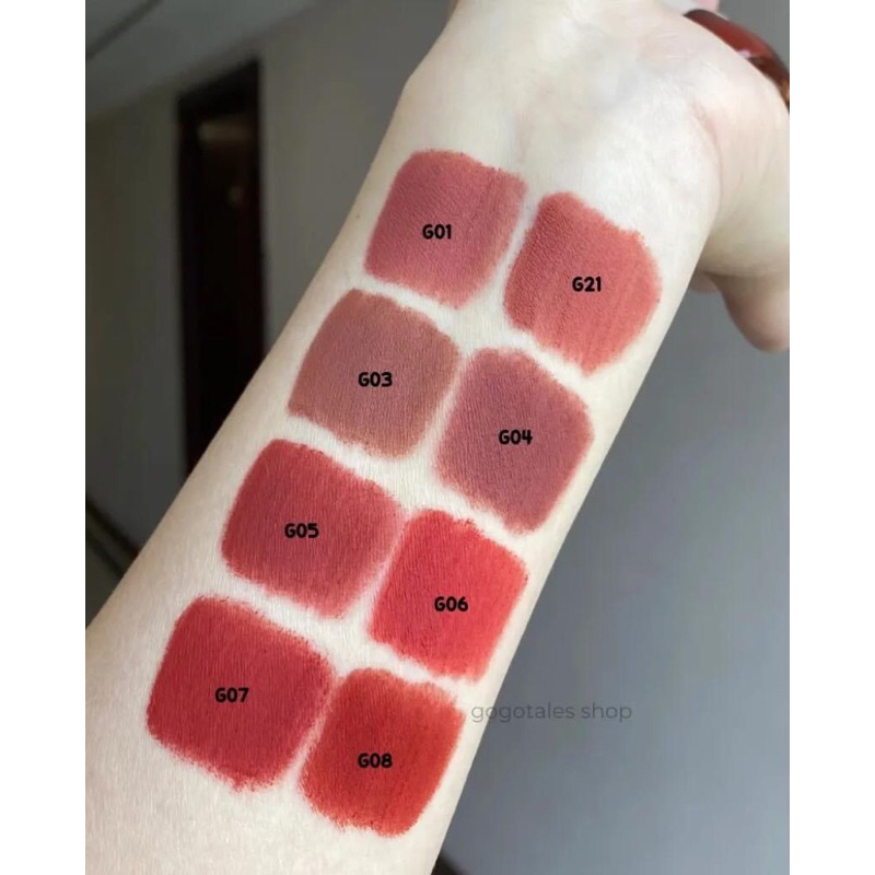 Son Kem Lì Nhung Đất Sét GOGO TALES AFTER GLOW Mịn Lì Như Nhung❤️