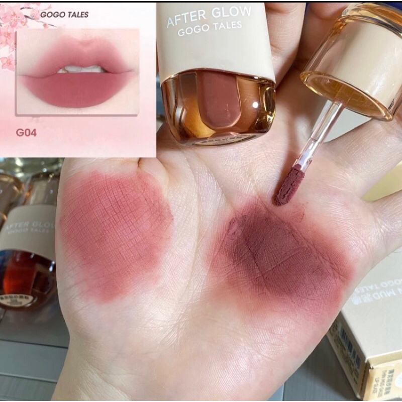 Son Kem Lì Nhung Đất Sét GOGO TALES AFTER GLOW Mịn Lì Như Nhung❤️