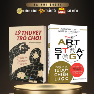 Sách - lẻ/combo về lý thuyết trò chơi kinh điển: nghệ thuật tư duy chiến lược + lý thuyết trò chơi